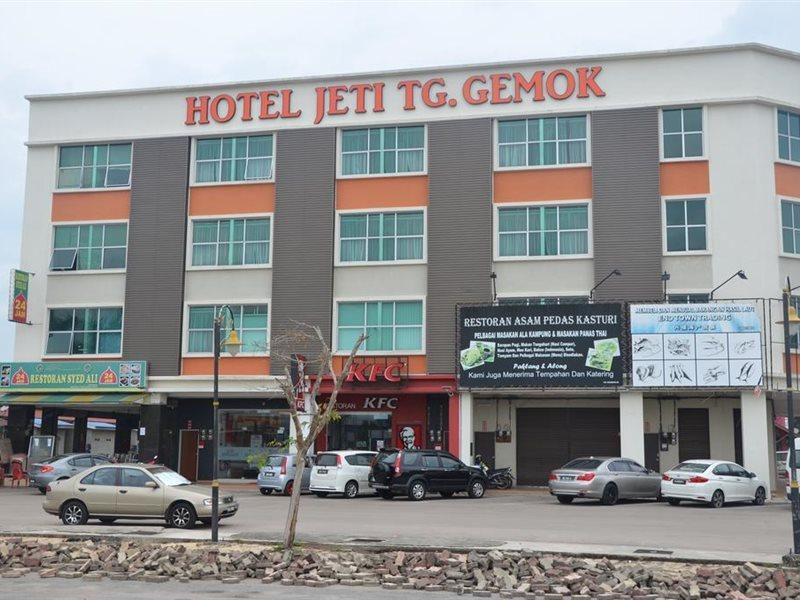 Hotel Jeti Tg Gemok Padang Endau Kültér fotó